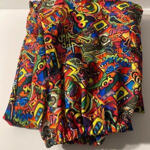 Vibrant Multicolor 90’s Pants